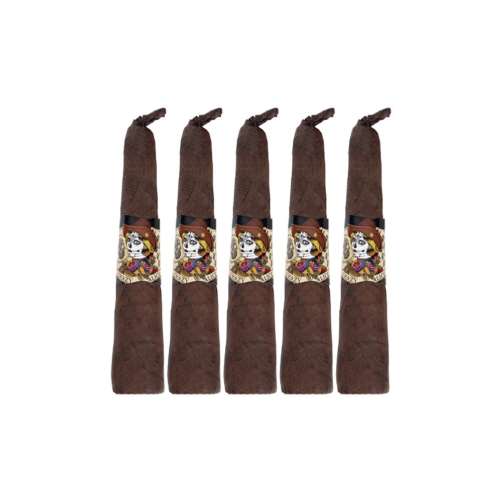 5-pack of Deadwood Crazy Alice 4 x 52 maduro cigars