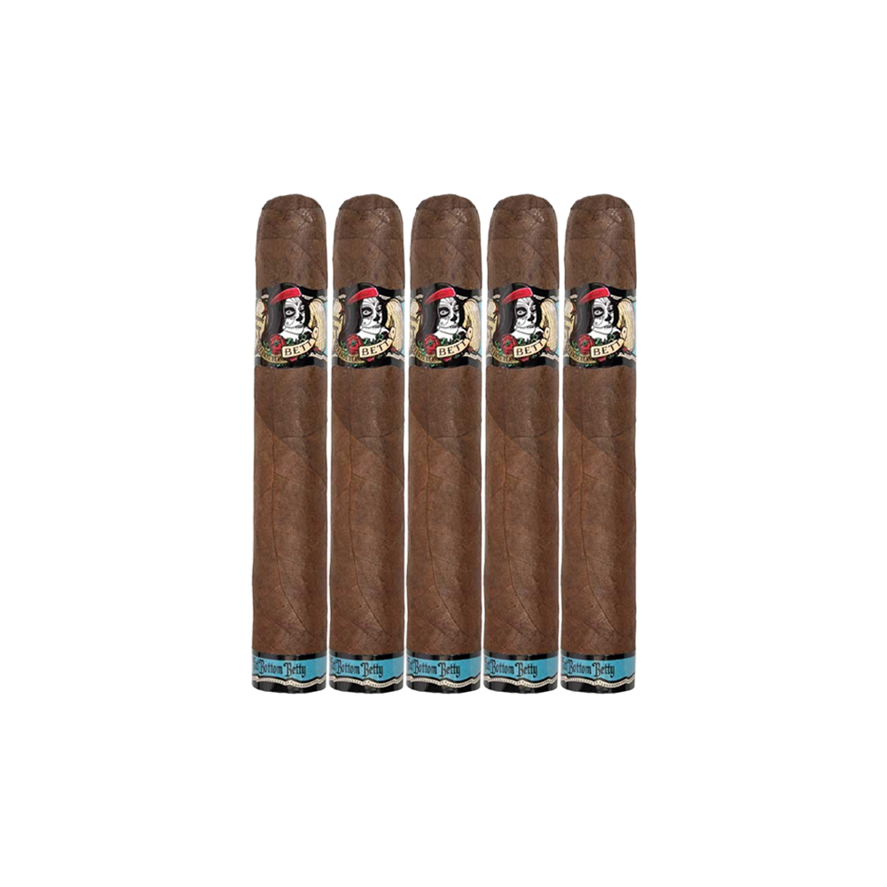 5-pack of Deadwood Fat Bottom Betty Robusto 5 x 54 maduro cigars
