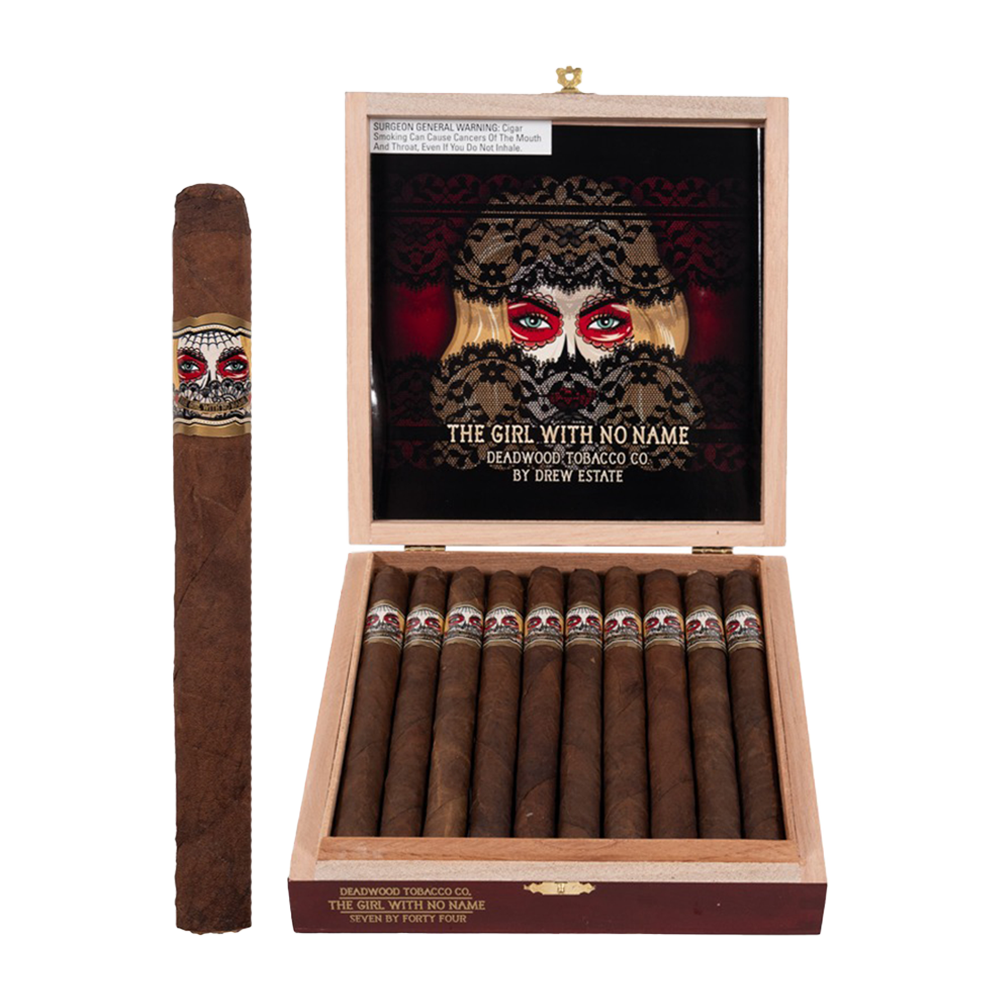 Deadwood The Girl With No Name Lonsdale 7 x 44 cigar by Drew Estate