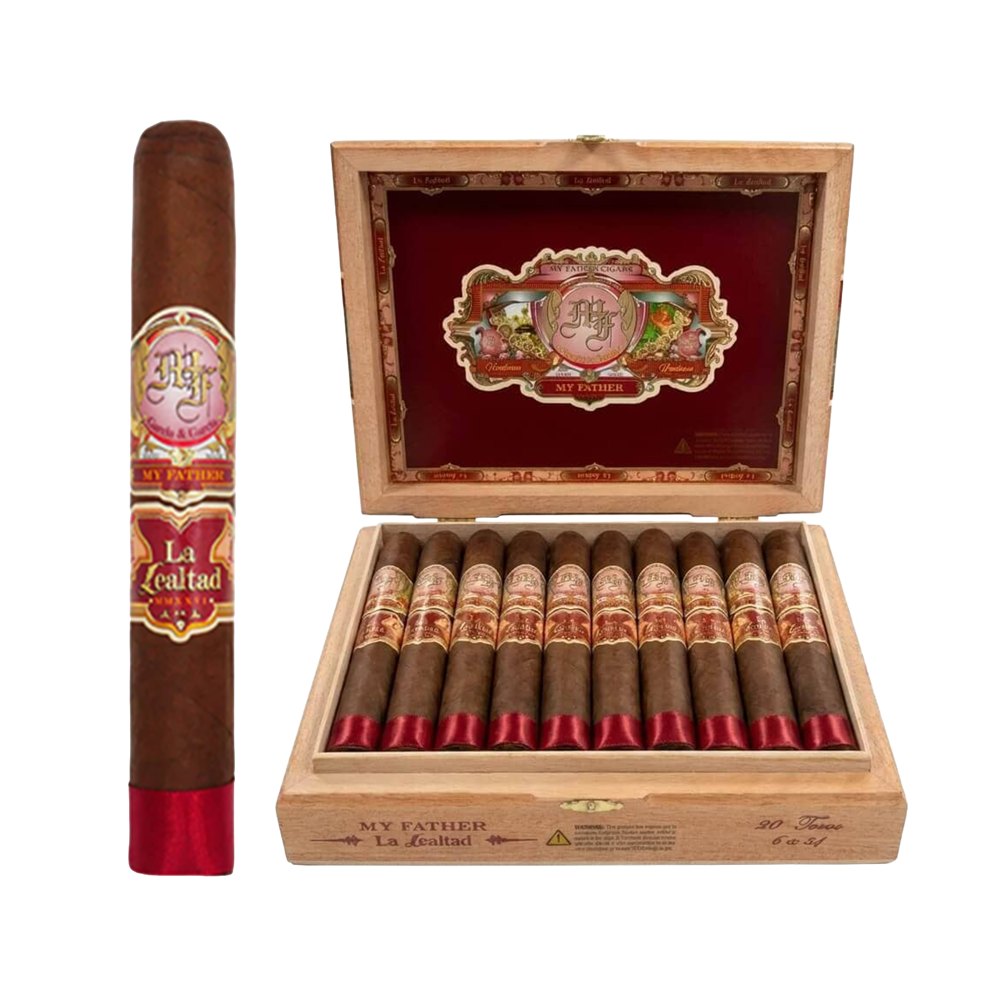 My Father La Lealtad Toro with Habano Rosado wrapper