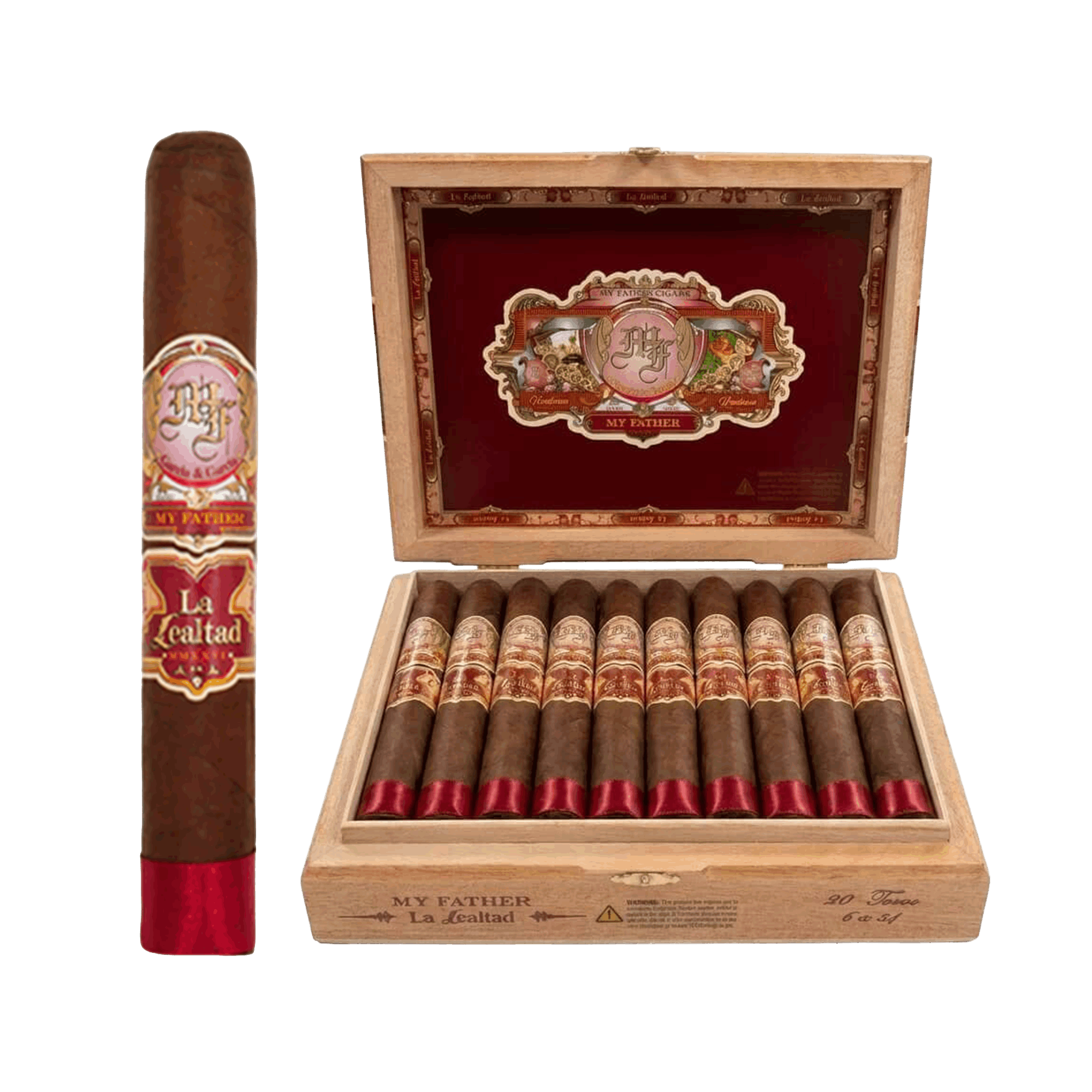My Father La Lealtad Toro with Habano Rosado wrapper