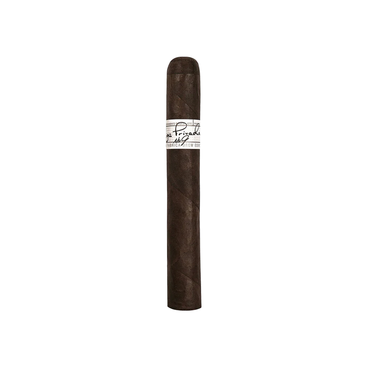 Liga Privada No. 9 Toro premium full-bodied cigar with dark wrapper resting on cedar background in Santa Monica humidor
