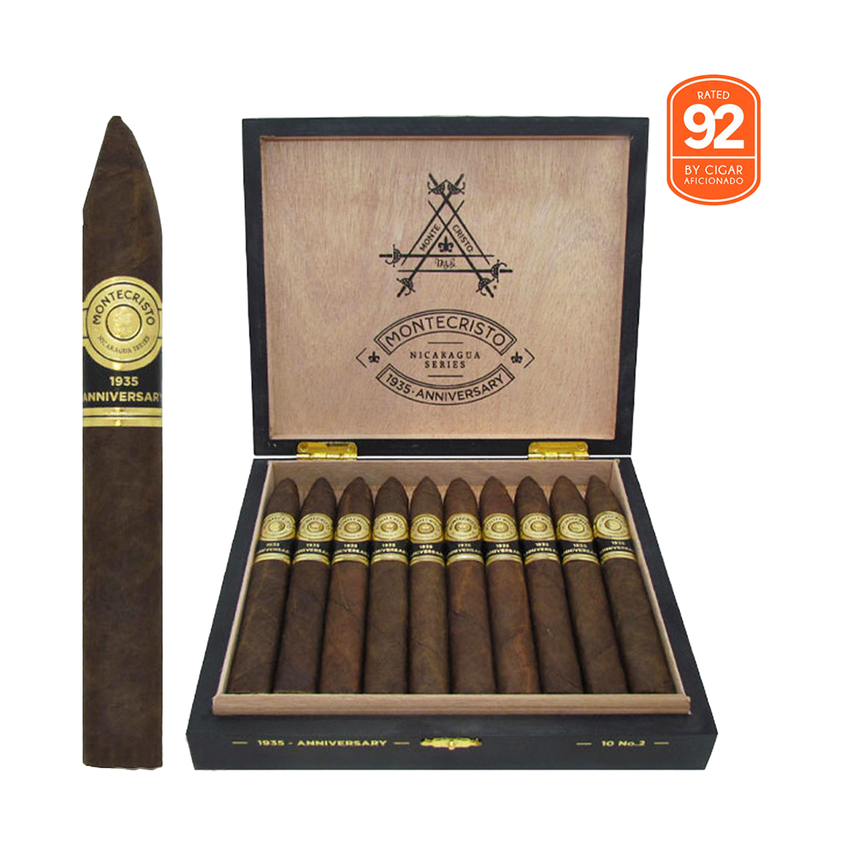 Montecristo 1935 Anniversary Nicaragua No. 2 Torpedo