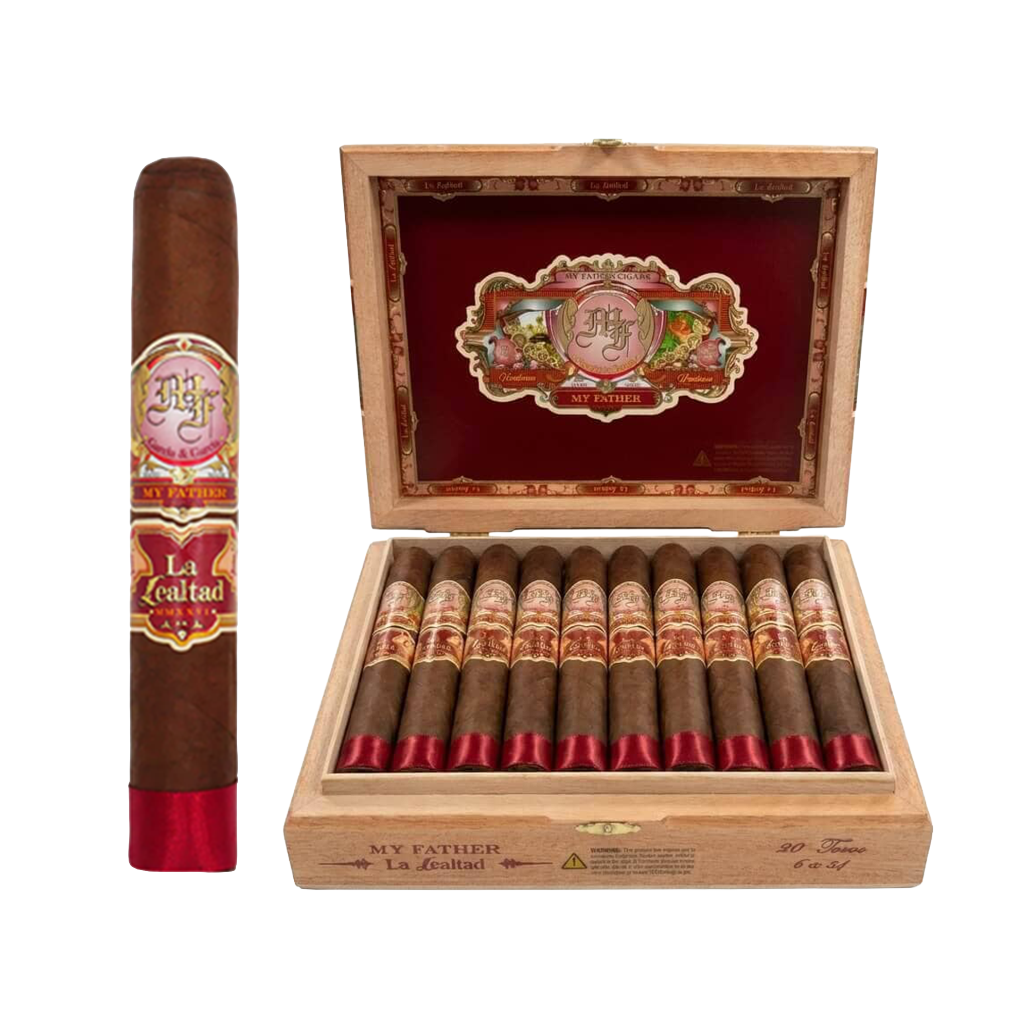 My Father La Lealtad Robusto with Habano Rosado wrapper