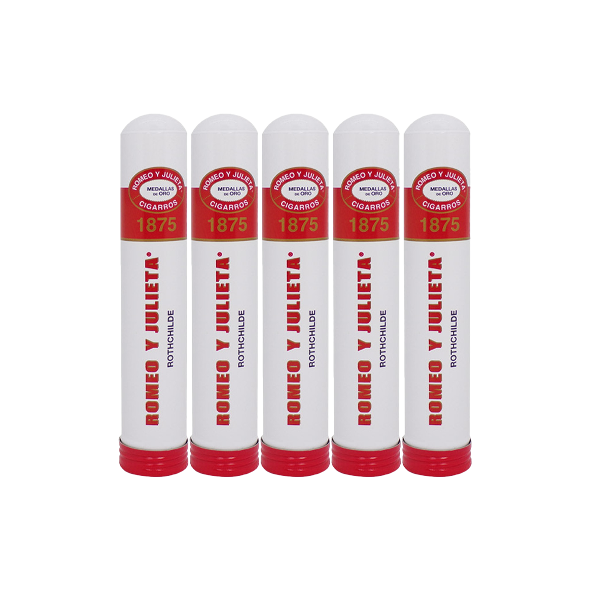 Romeo Y Julieta 1875 Rothchild En Tubos
