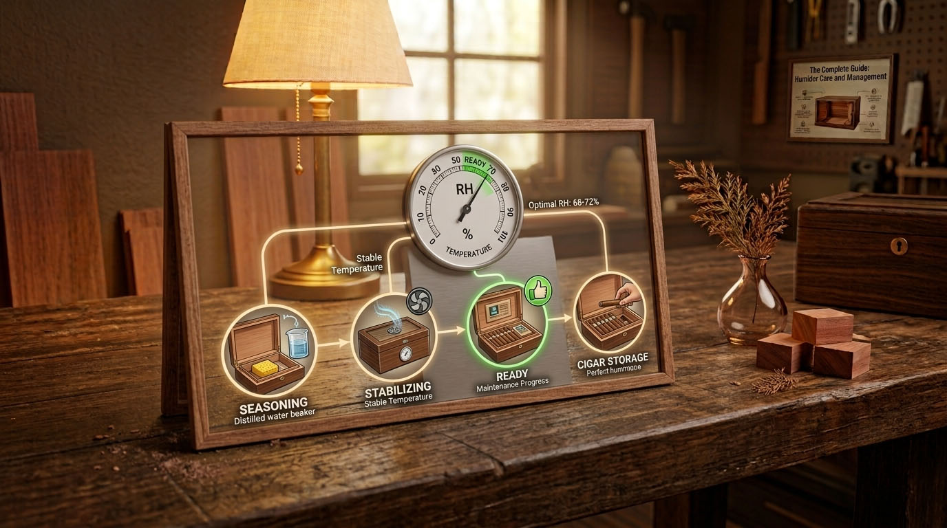 How to Season a New Humidor: A Beginner's Step-by-Step Guide