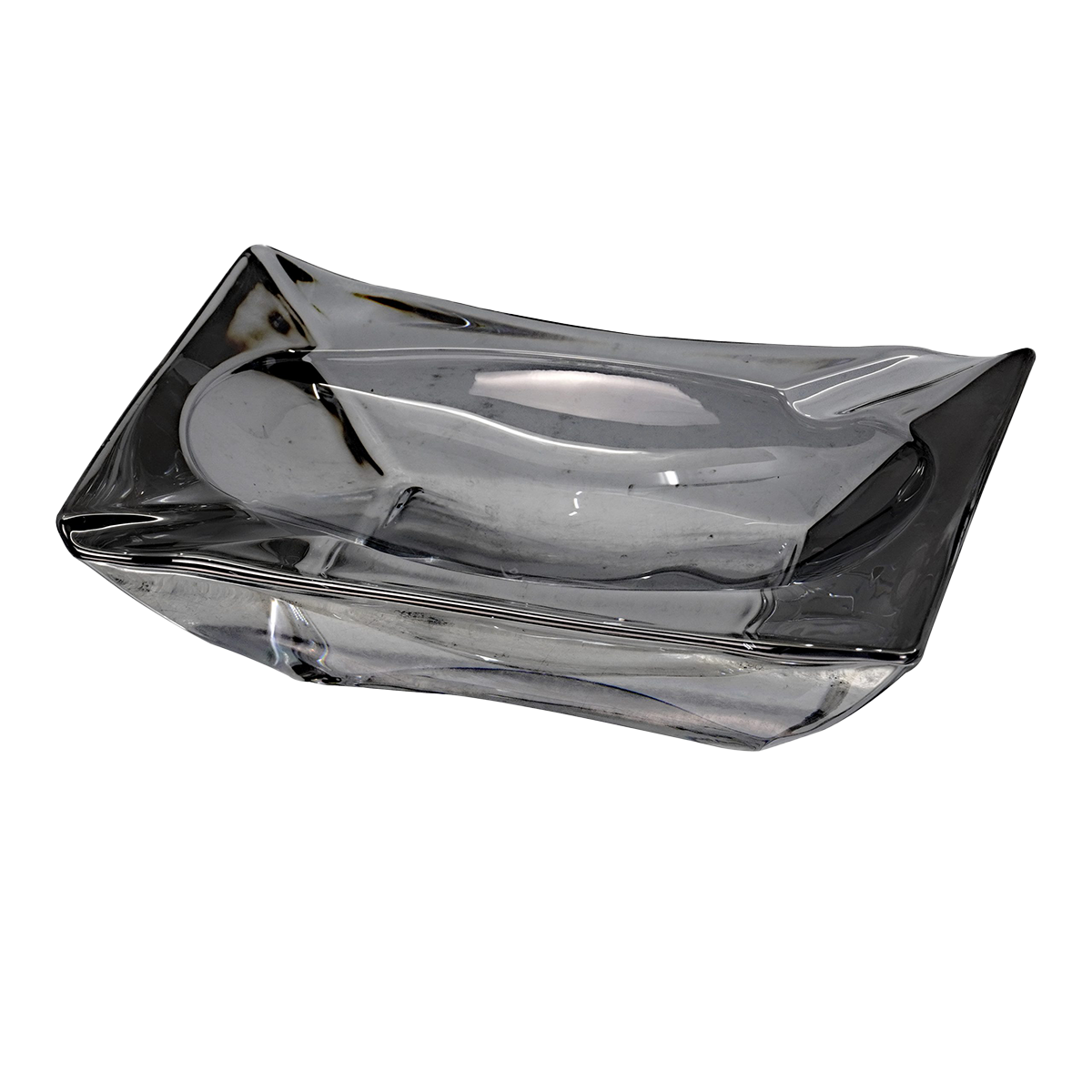 Art Deco Crystal Ashtrays