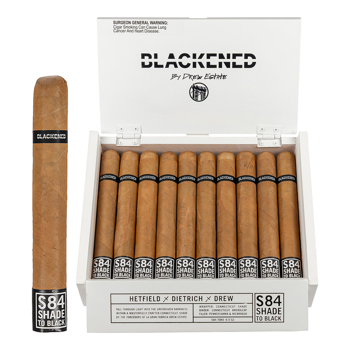 Blackened S84 Shade to Black Toro