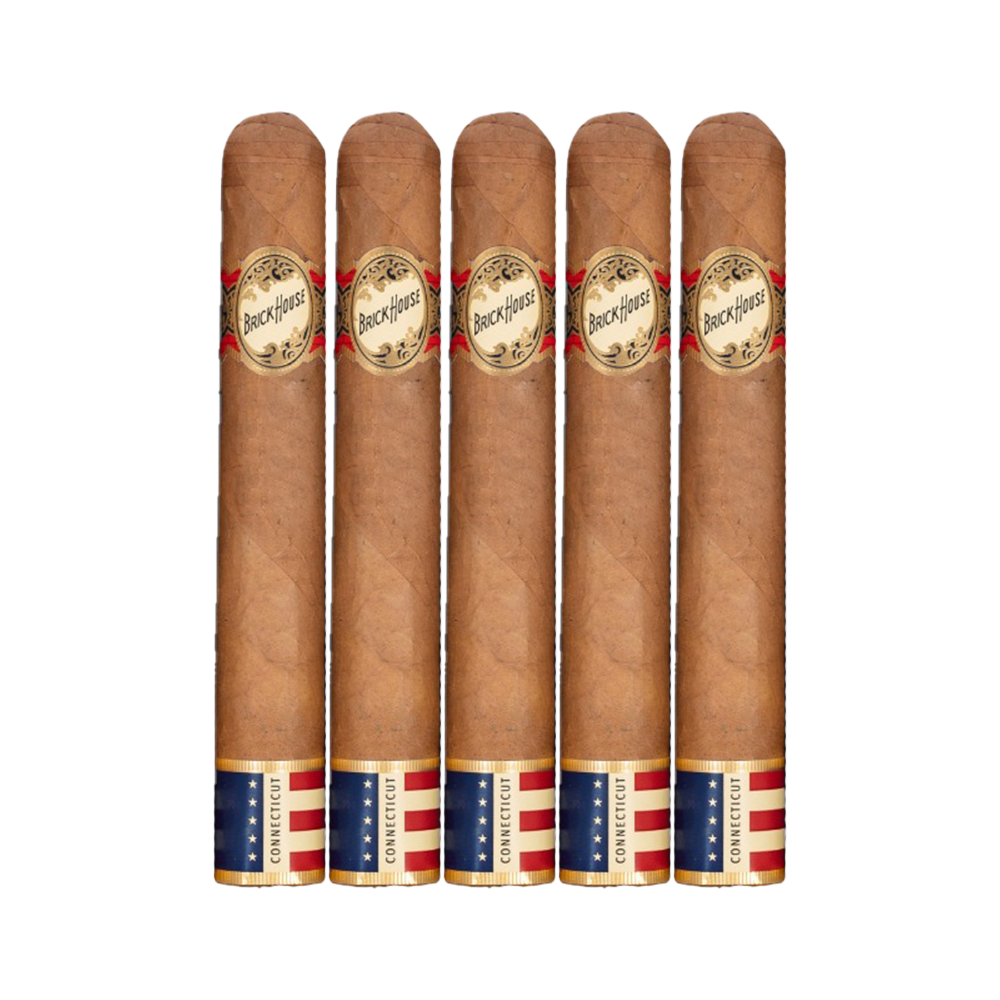 Brick House Double Connecticut Mighty Mighty cigars, 5-pack – Santa Monica Cigars