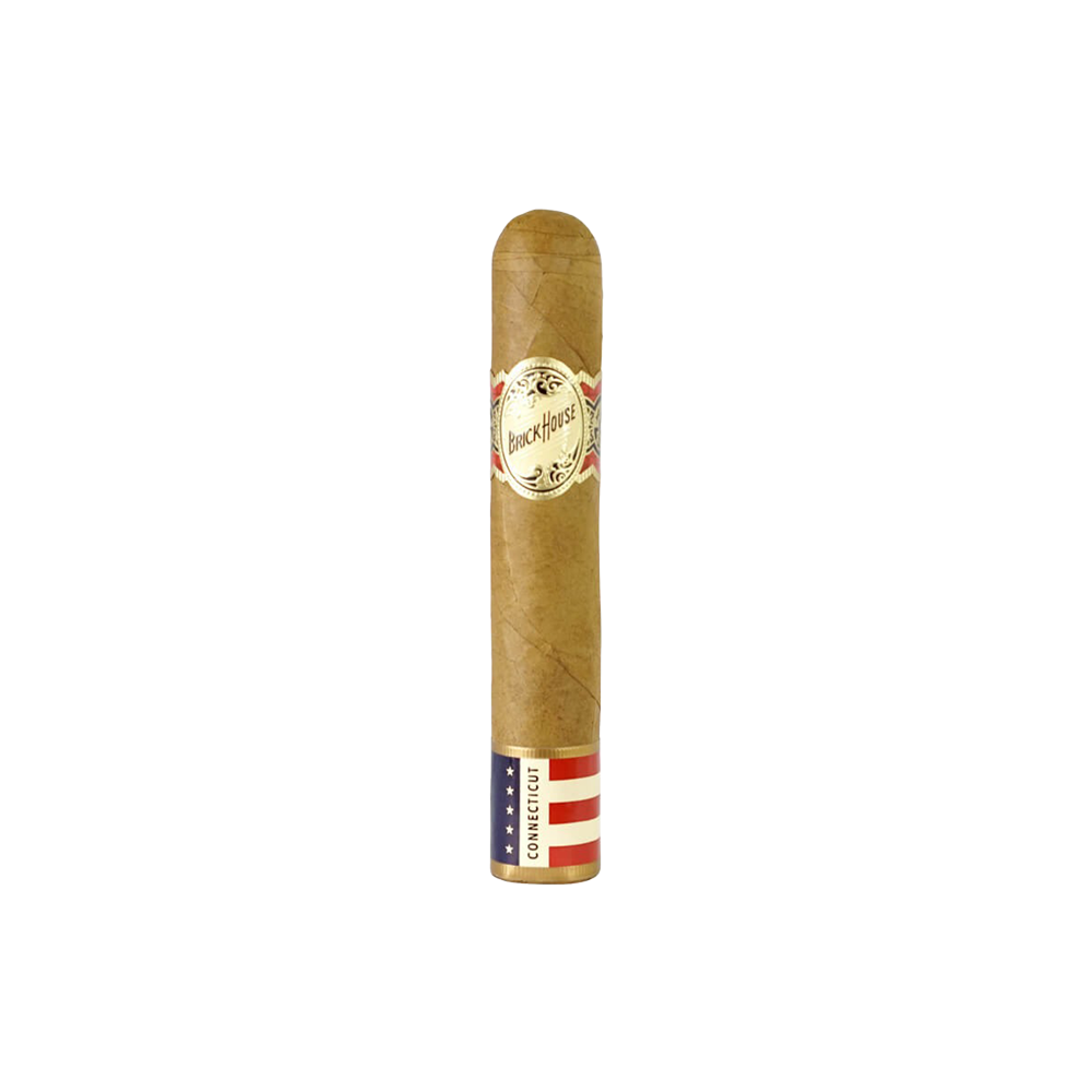 Brick House Double Connecticut robusto cigars with Connecticut Broadleaf binder – Santa Monica Cigars