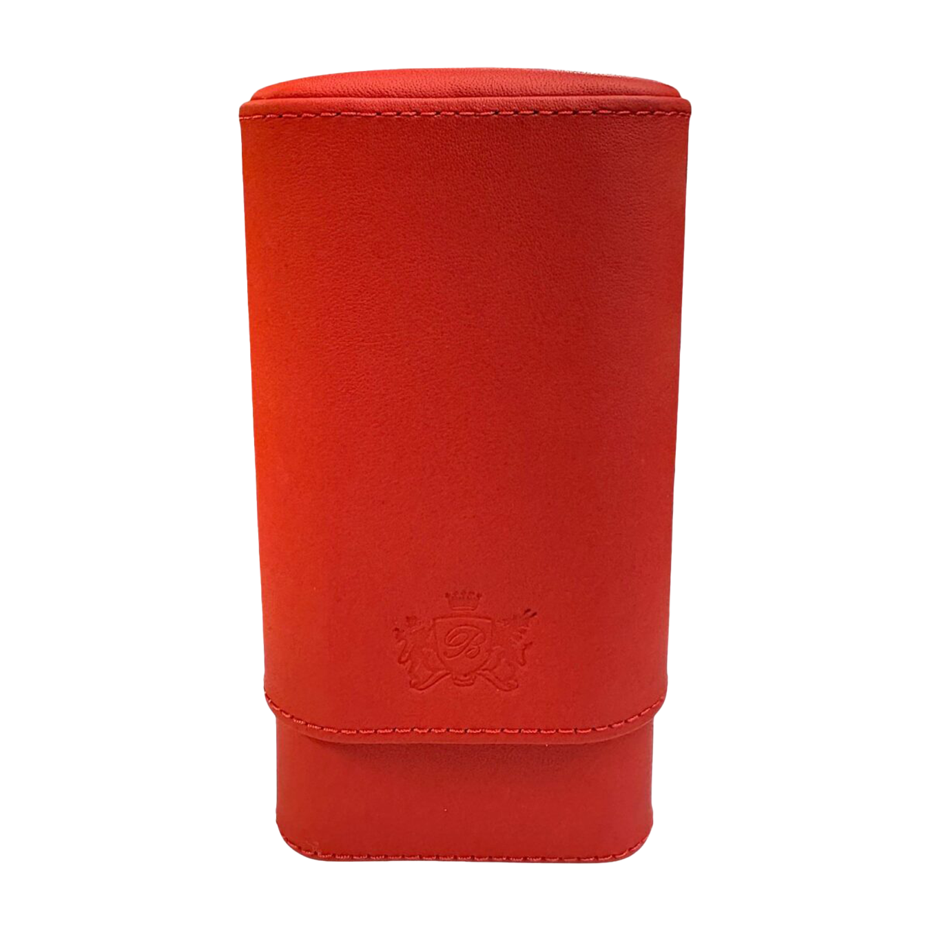 Brizard & Co. Gordo Cigar Case- Racing Red Leather