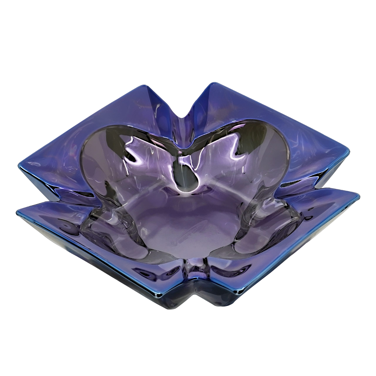 Art Deco Crystal Ashtrays
