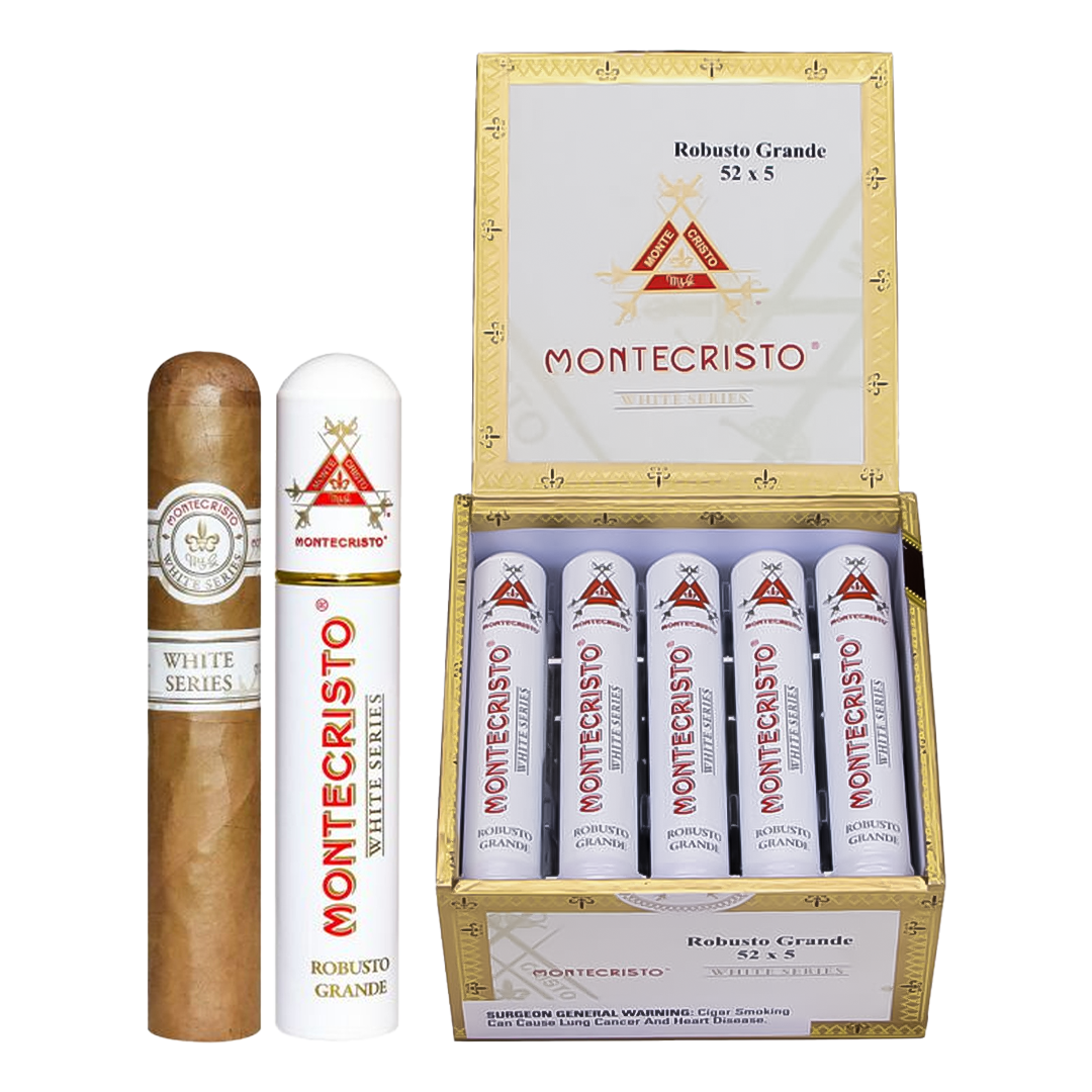 Montecristo White Series Robusto Grande Tubo