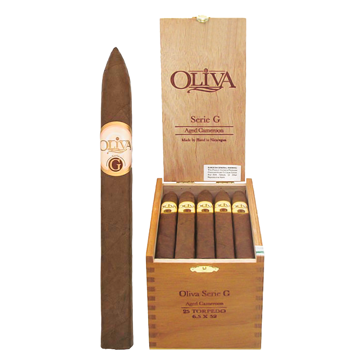 Oliva G Torpedo Natural