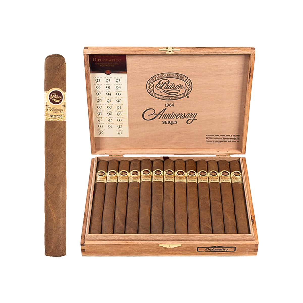 Padron 1964 Anniversary Diplomatico Natural