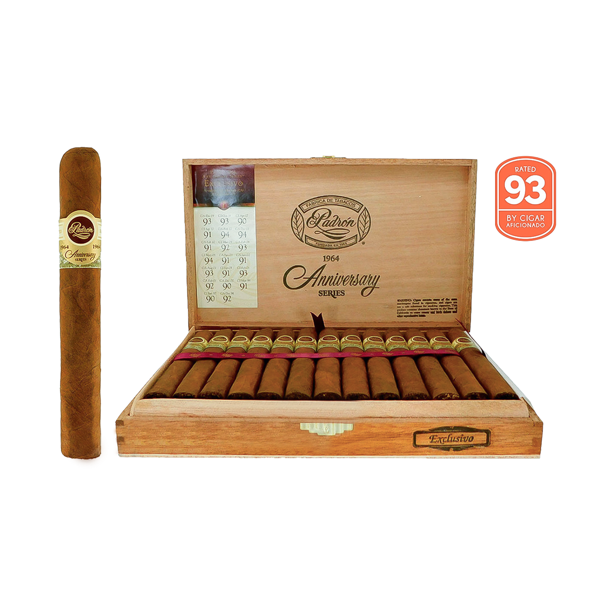 Padron 1964 Anniversary Exclusivo Natural