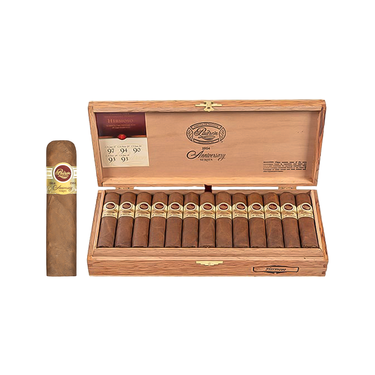 Padron 1964 Anniversary Hermoso Natural