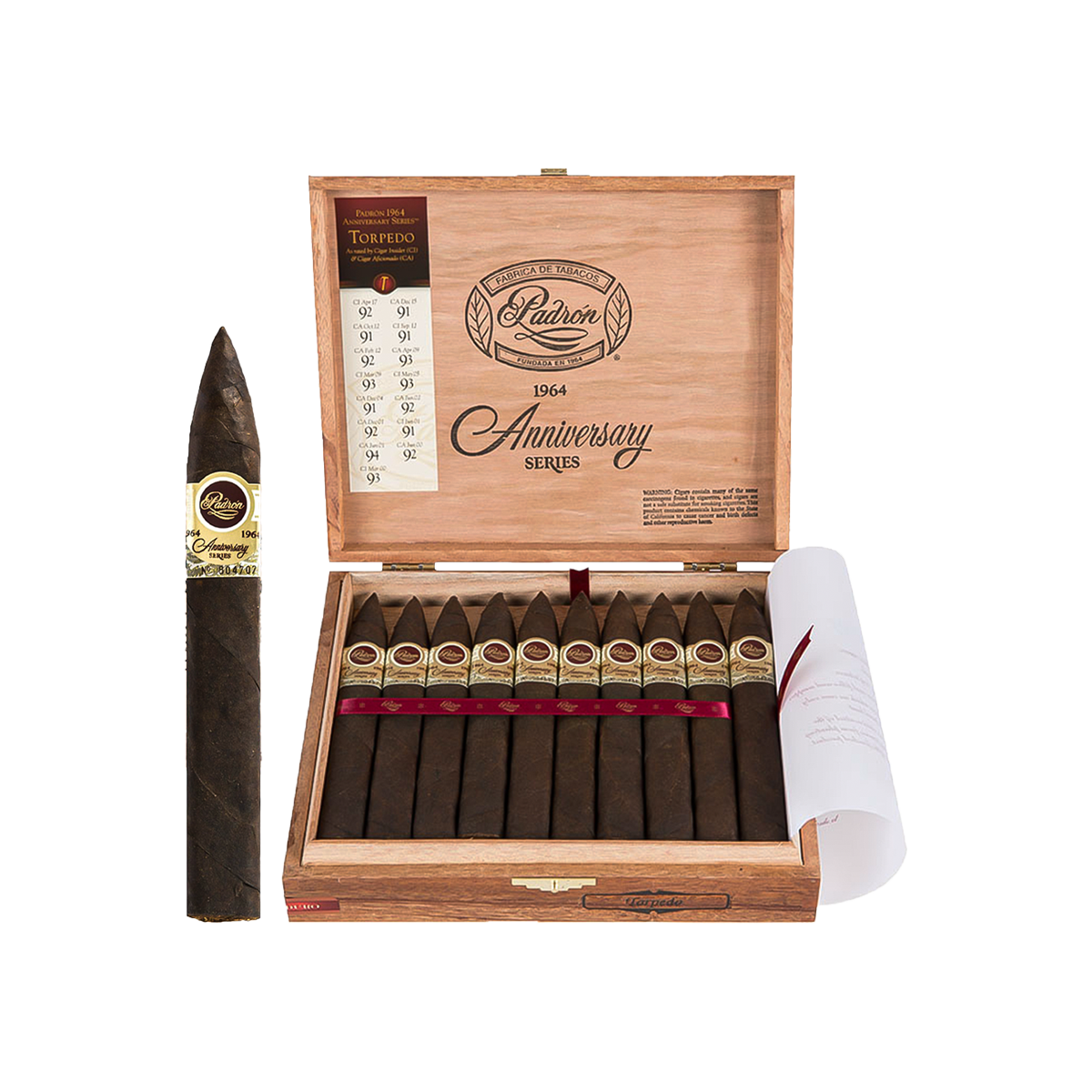 Padron 1964 Anniversary Torpedo Maduro