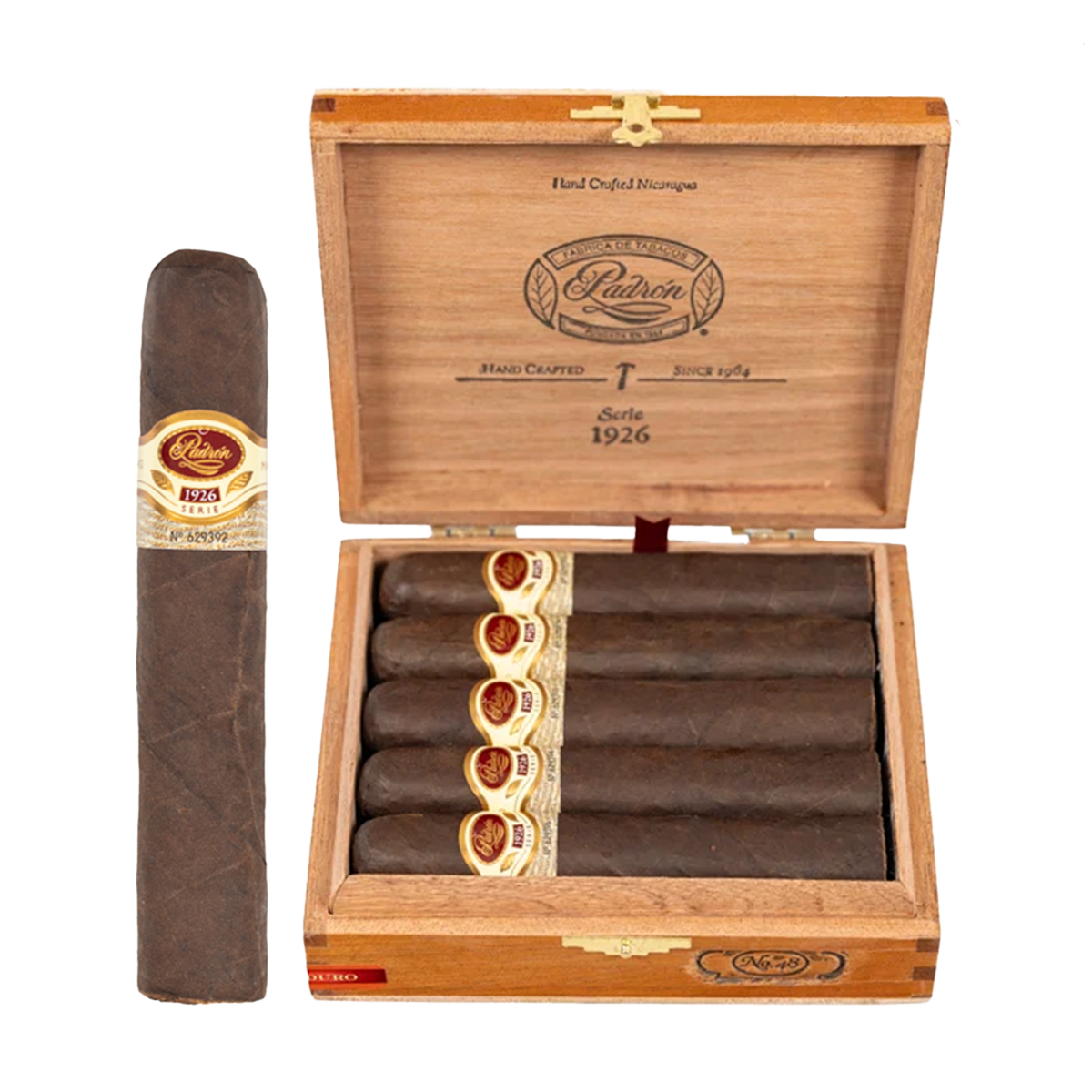 Padron 1926 No. 48 Maduro box-pressed Nicaraguan cigar