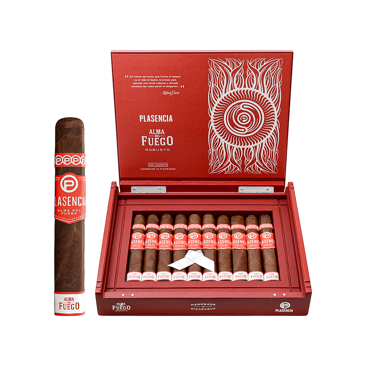 Plasencia Alma del Fuego Candente (Robusto)