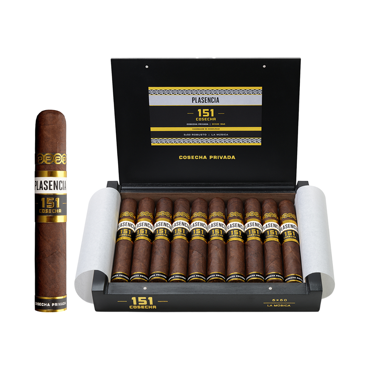 Plasencia Cosecha 151 La Musica (Robusto)