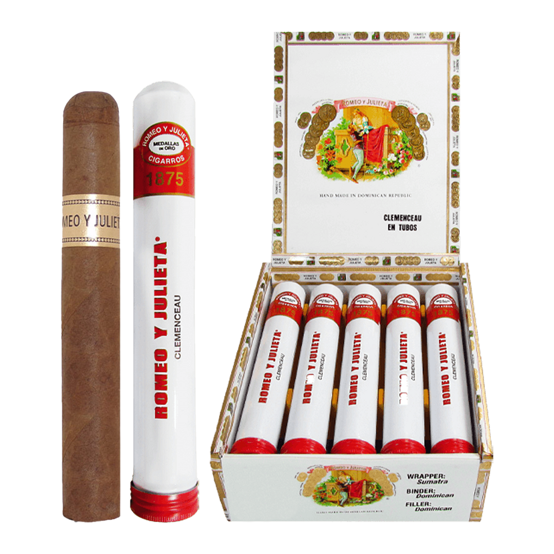 Romeo Y Julieta 1875 Clemenceau En Tubos