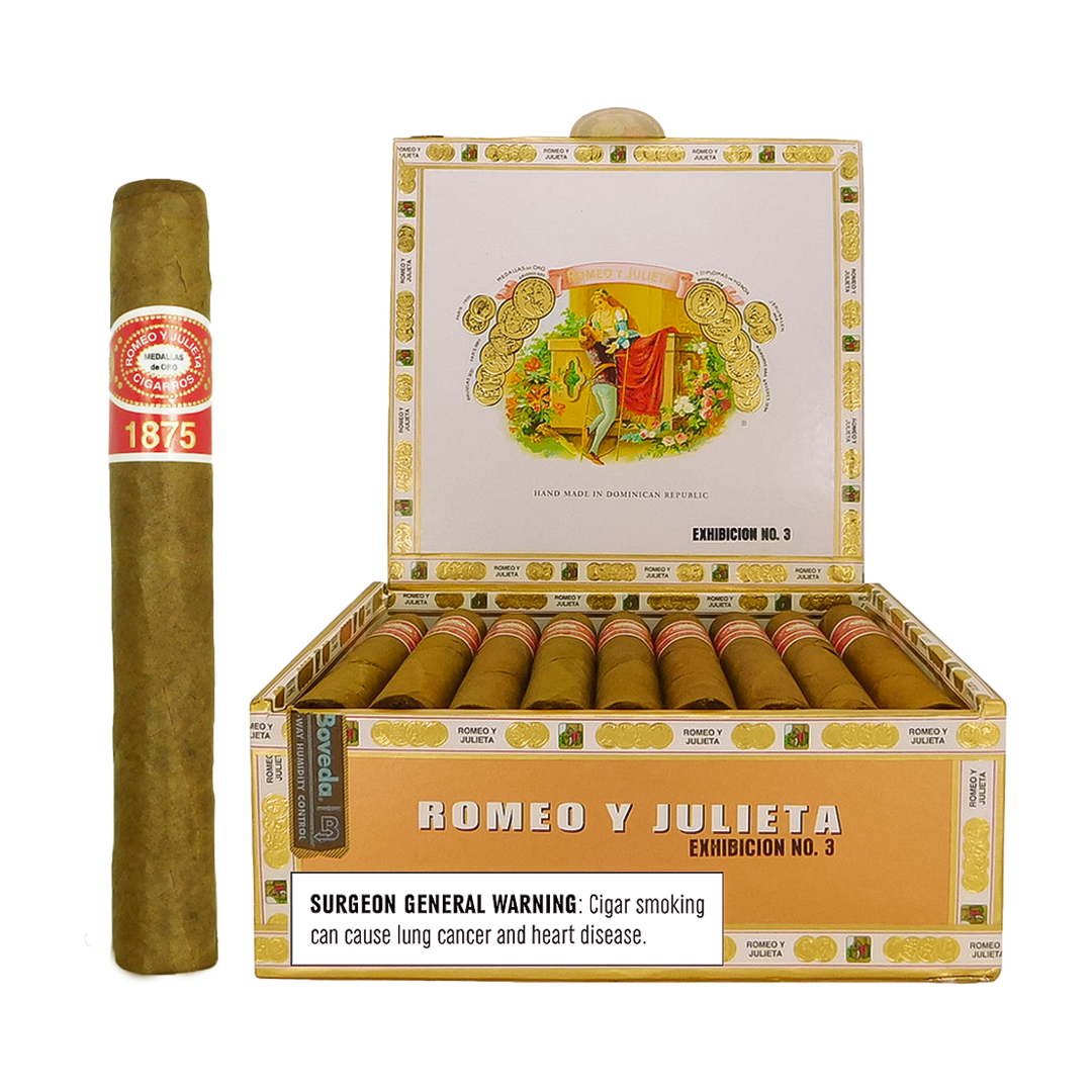 Romeo y Julieta 1875 Exhibicion No. 3