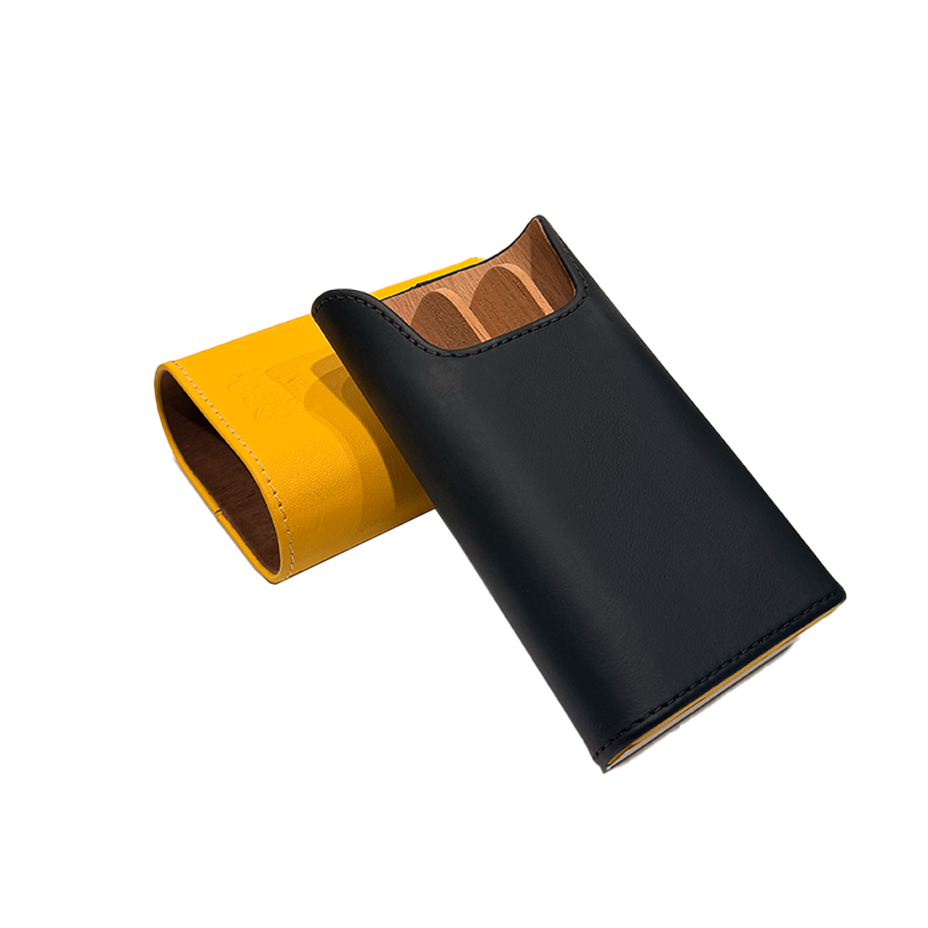 Brizard & Co Yellow Cigar Case