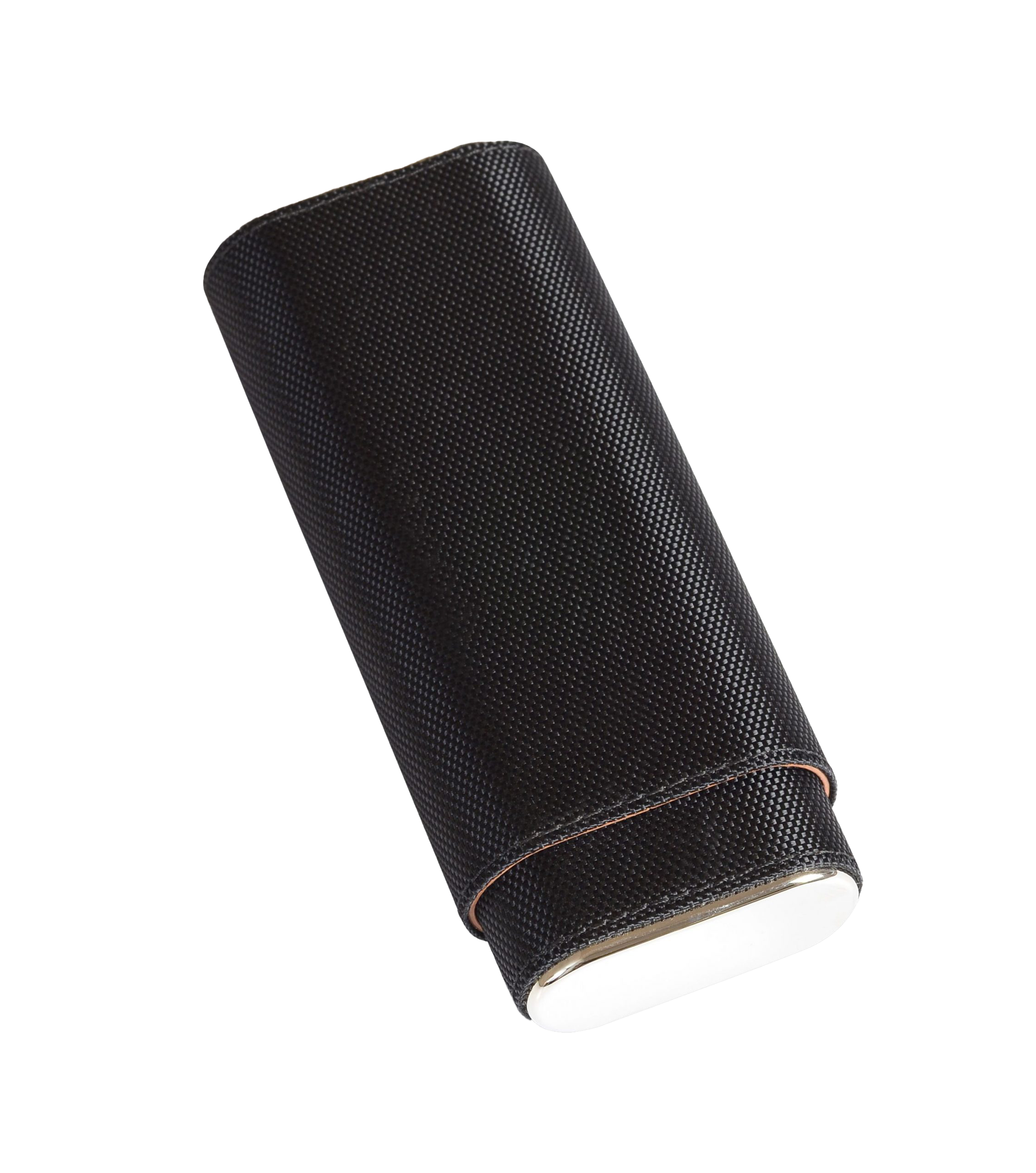 Silver Cigar Case (Black)