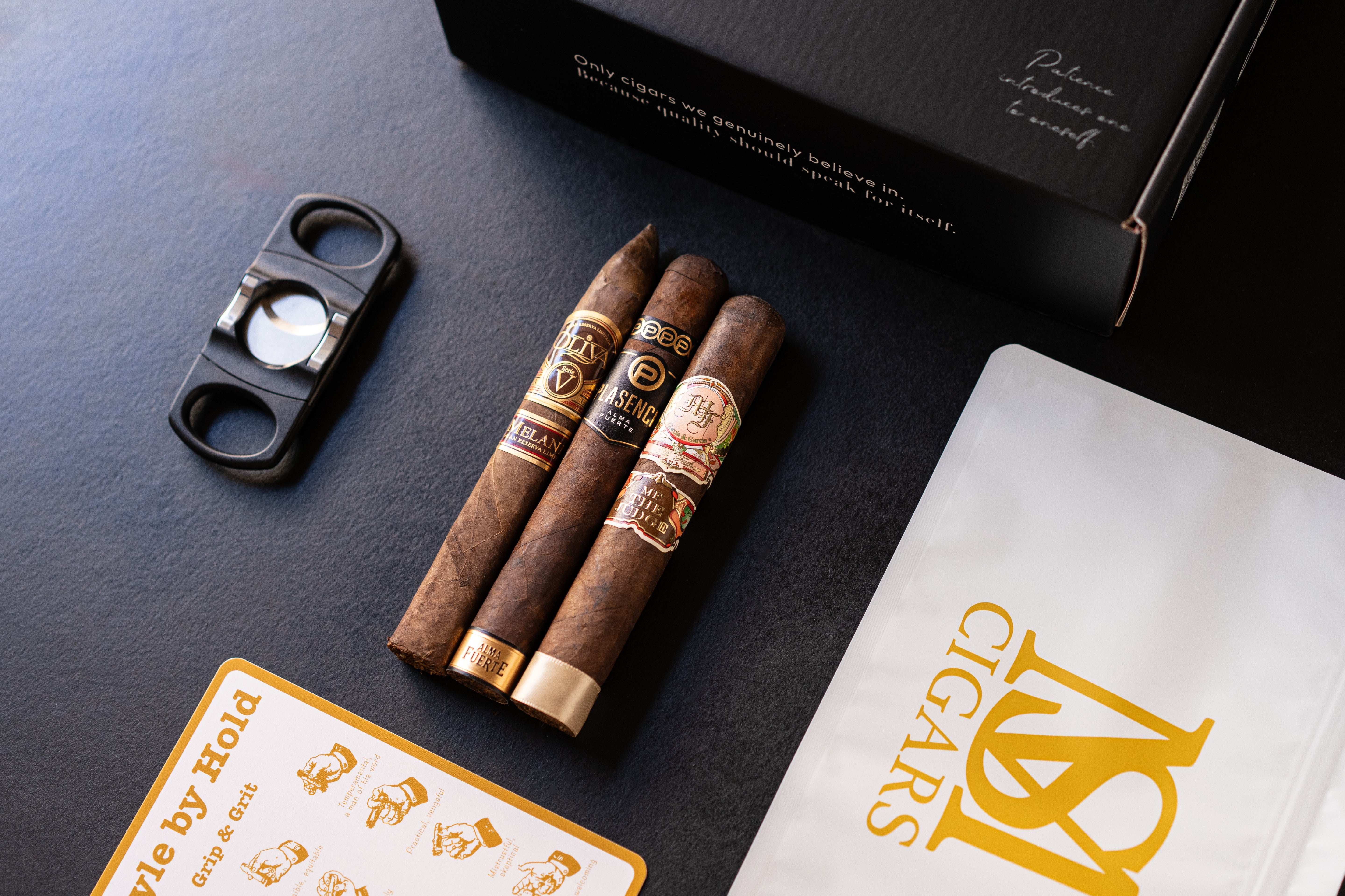 Monthly cigar subscription featuring curated premium cigars